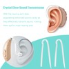 10pcs Hearing Aid Tubes,Lightweight Hearing Aid Tubes NHS, Suitable for