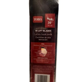Toro  2 OEM Blade Kit Toro 20122P Hi-Lift Mower Blade 15" Timemaster & Turfmaster 30"