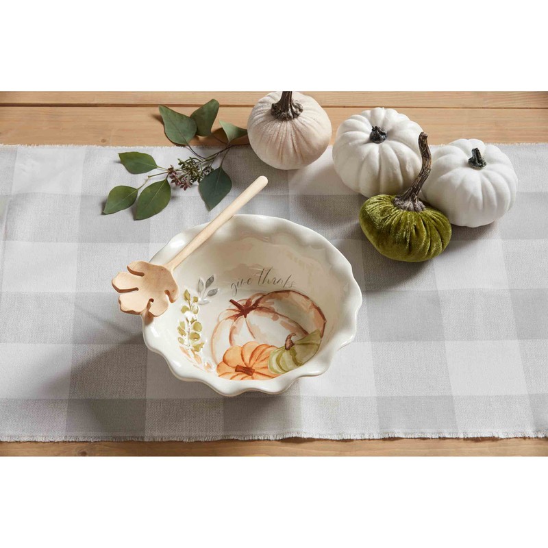 Mud Pie Gather Side, bowl 3" x 9" dia |