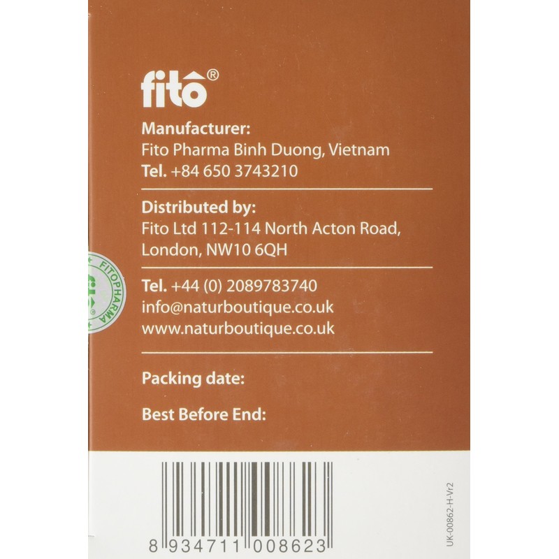Natur Boutique Organic Ginger 20 Teabags