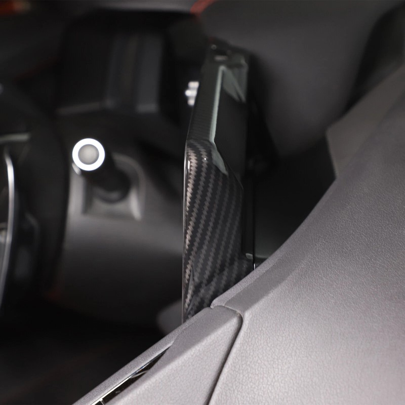car-king888 ABS Carbon Dashboard Navigation Screen Back Cover For Corvette