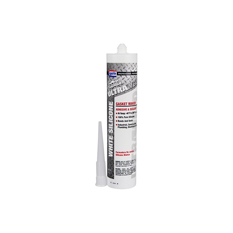 Cyclo - Ultraweld Rtv White Silicone Cartridge