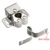 sourcing map Cabinet Door Double Roller Catch Ball Latch with