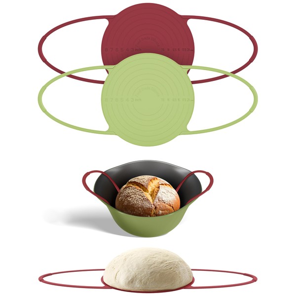 Silicone Bread Sling For Dutch Oven,2Pcs Reusable Sourdough Bread Sling,Non-Stick