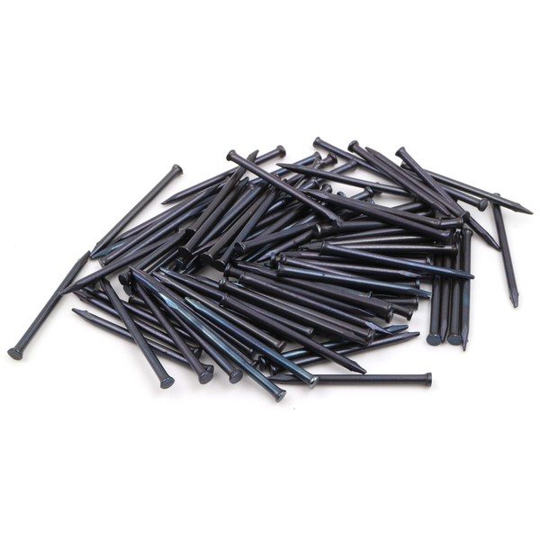 Design61 100 x Steel Pins Skirting Board Pins Nail 1.5