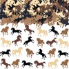 100pcs Horse Confetti Horse Birthday Party Decorations Cowboy Horse Table