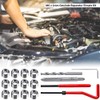 fixinus 30 Piece M6 x 1.0mm Thread Repair Insert Kit,