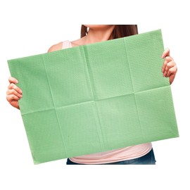 Adenna BIB743G Dental Bibs/Lap Cloths, Green, Pack of 500