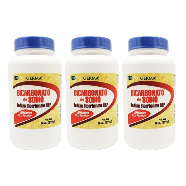 Germa Sodium Bicarbonate Antacid. Heartburn, Acid Indigestion and Upset Stomach