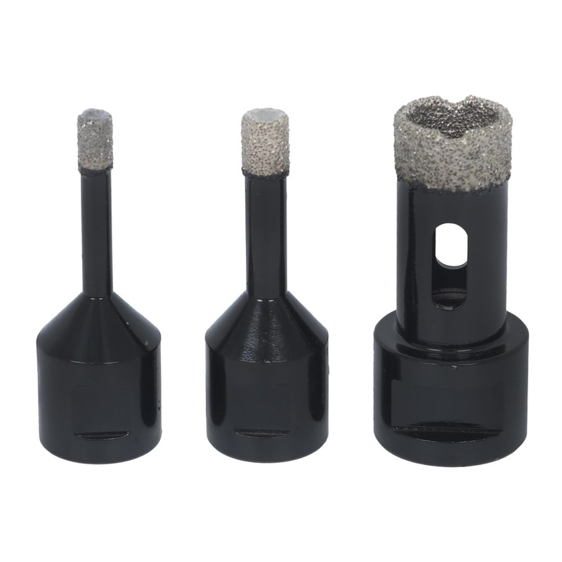 Timunr 9pcs Diamond Core Drill Bits Set Ceramic Tile Marble