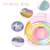 HappyHome Float Ring for Kids, Includes Glitter, Cute, Glitter, Rainbow,
