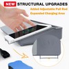 SELEAD Desktop Glass Whiteboard with Wireless Charger Station, Dry Erase