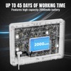 Raddy WM6 Weather Station with 2000mAh Rechargeable Battery, Wireless Indoor