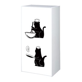 next.design Mini Curtain Color Box Shelf Rack Cat Animal Cute Back Hide Interior Blind Fabric Stylish Cover Vertical Placement Curtain Tapestry Arrangement Remake Decoration Natural Interior Hide