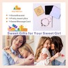 Chuchoter Perfect Teen Girls Gifts,To My Daughter/Granddaughter/Niece Bracelet,Sweet Heart Natural