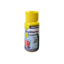 Aqua One BioStarter with Beneficial Friendly Bacteria For Aquariums and Fish Tank Filters (50ml)