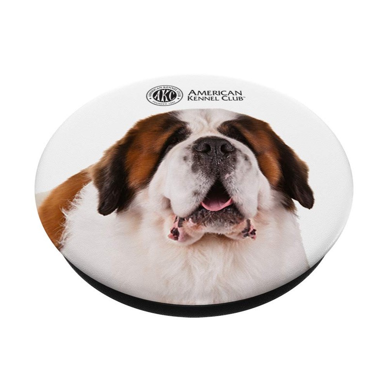 AKC Saint Bernard Photo PopSocket