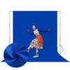YSKE Y1 10x7ft Blue Photo Backdrop Background, Seamless Fabric Photography