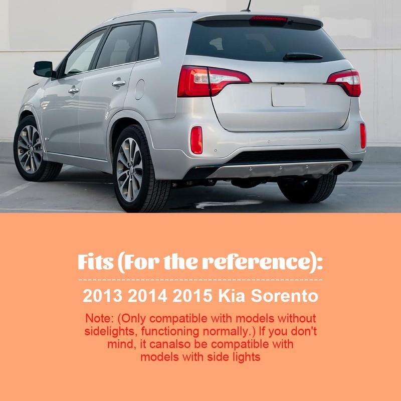 Tsomony - For 2013 2014 2015 Kia Sorento LED Outer