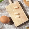 2Pcs Stable Pasta Maker Gnocchi Board Smooth Ergonomic Wooden Butter