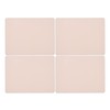 Portmeirion Flossy Collection Placemats, Millenial Pink | Set of 4