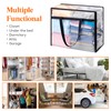 Lifewit Pack of 3 Transparent Plastic Storage Bags, 40 L
