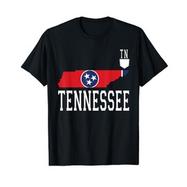 Tennessee Flag Tennessee Decor TN Tennessee State Flag T-Shirt
