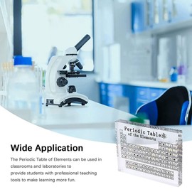 Original Periodic Table with Real Elements Inside, Real Periodic Table of 83 Elements, Acrylic Periodic Table Display with Elements Samples, Chemistry Gifts Crafts Decor for Kids Adults