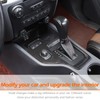 DIYUCAR ABS Plastic Car Interior Center Console Gear Shift Panel