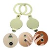 WHAMVOX 5sets Peep Hole Covers for Door Apartment Essentials Peephole