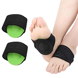 LACHT 2 Pack of foot bandages, arch support,plantar fasciitis bandage, foot bandages, metatarsal bandage, midfoot supporting, for men and women to relieve plantar fasciitis and arch pain