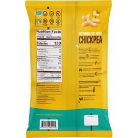 Hippeas Chickpea White Cheddar Chips Bag - 8 Oz (Pack of 6)