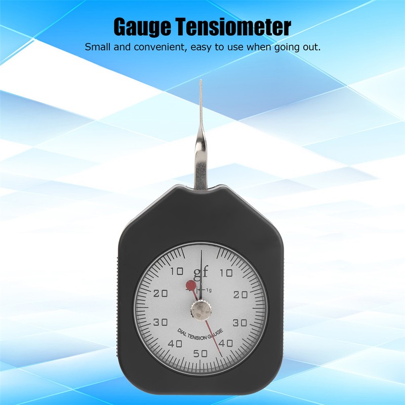 SEG502 Tension Meter Gauge DoubleNeedle Switch Measuring Dynamometer for Testing