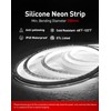 Shine Decor 3D LED Neon Rope Lights AC 120V, Top
