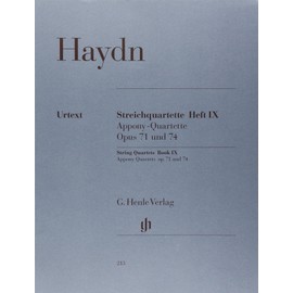 String Quartets Volume Ix Op 71 And 74 Appony-Quartets Streichquartette Heft Ix (Multilingual Edition)
