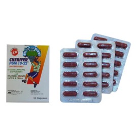 Cherifer Cpsulas con Zinc y Chlorella para Crecimiento Adolescente 30 Unidades                                                                        