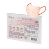Fitty Airy Feel Mask, 27 Count (Regular Size/Non-Woven Fabric/Pleated/Baby Pink),