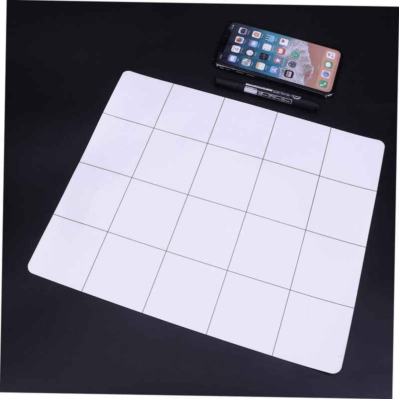 jojofuny 2pcs 1 Set Whiteout Convenient Magnetic Pro Mat Large