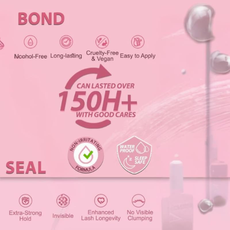 COSMOLAB Duchess Pop-On Lashes- DIY Pre-Glued Extension Clusters