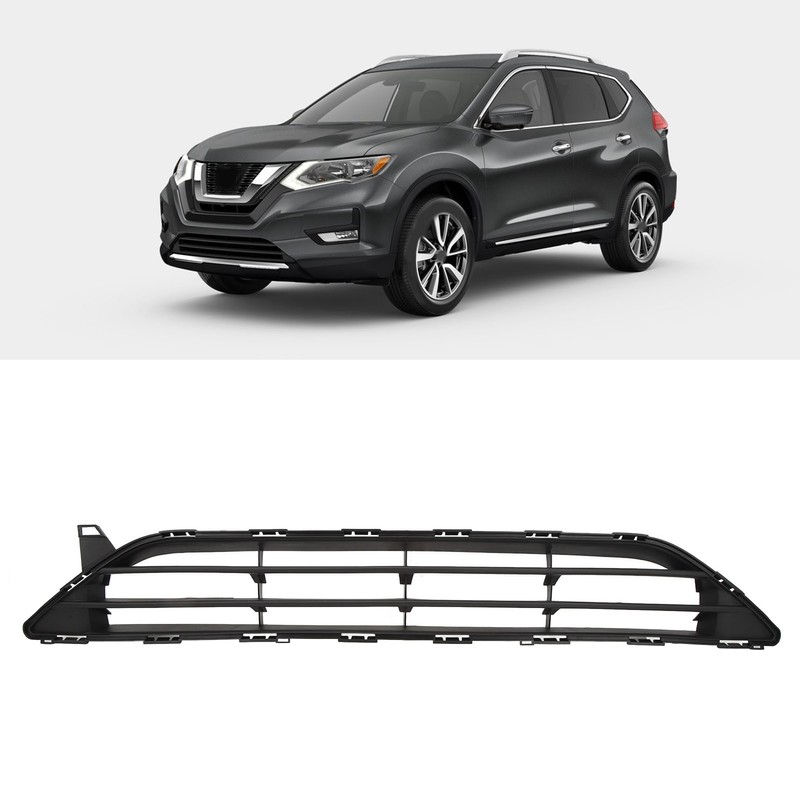 Front Bumper Cover Grille 622546FL0A Stylish Rugged Waterproof Front Bumper