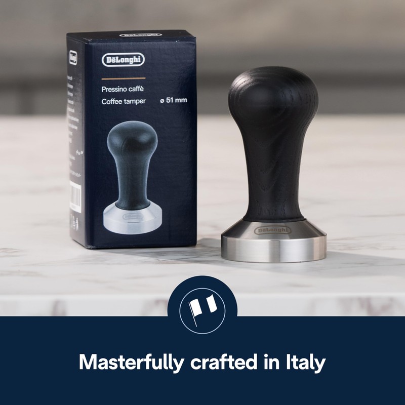 DeLonghi Black Wood Tamper