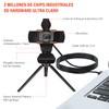 1080P HD Cámara Web, MTQ Webcam PC con Microfono,Cámara de