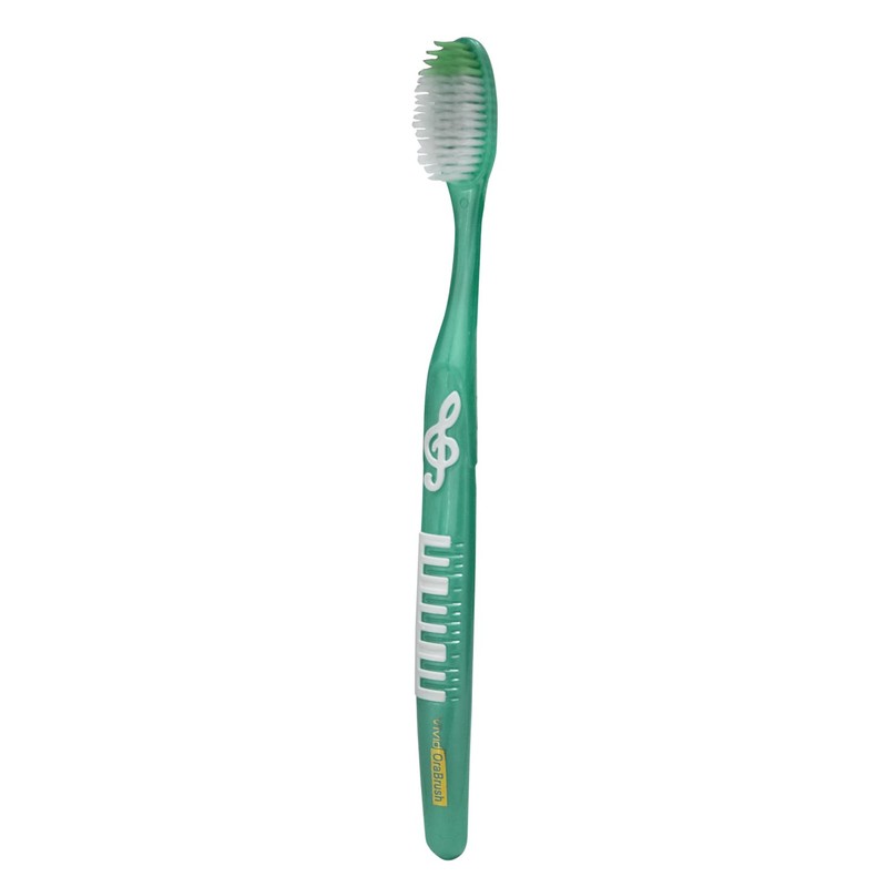 Vivid OraBrush Premium Quality Nylon Filament Toothbrushes – Softer, Rubber