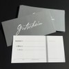 30 Edelmix Voucher Cards Gift Vouchers – Elegant Neutral Gold,