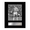 Iconic pics Tommy Gemmell Signed Mounted Photo Display Celtic FC