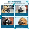 LUCKYPAW Mesh Dog Muzzle for Large Medium Small Dogs, Soft