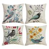 BAOKU Cushion Covers 45x45 cm Pillow Covers Spring Decorative Home