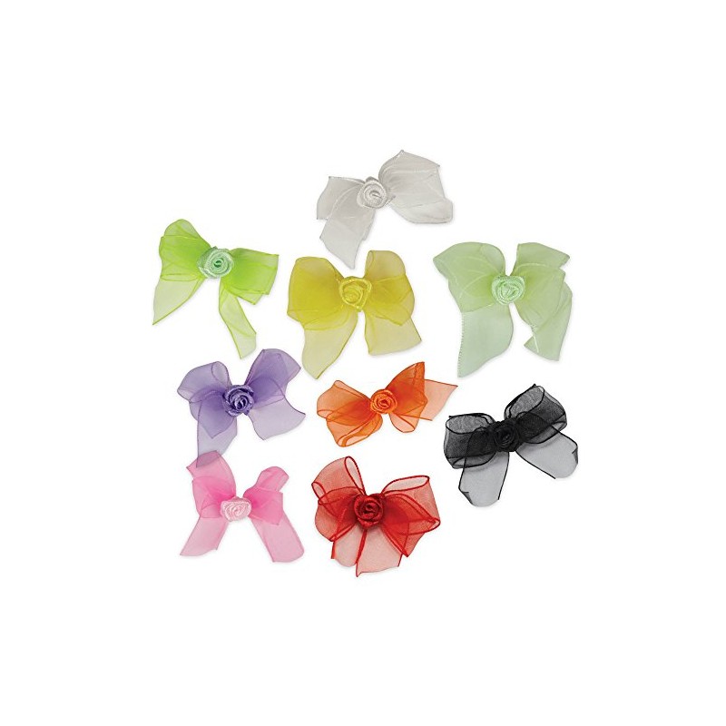 Aria Sheer Delight Bows for Dogs, 100-Piece Canisters