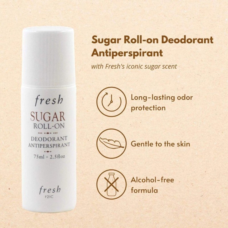 Fresh Sugar Roll On Deodorant 75ml/2.5oz New Unboxed