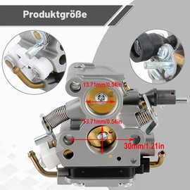 ZAMDOE 140 Carburetor for Husqvarna 140 135E 135 140E 435 440 435E 440 440E for Jonsered CS2240 CS2240S CS410 for Craftsman 358381800 Replacement Chainsaw Parts C1T-EL41A C11 T-EL415 06450501